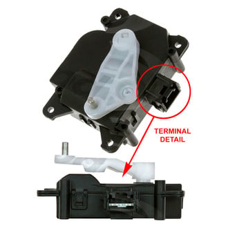 gpd® - HVAC Heater Blend Door Actuator