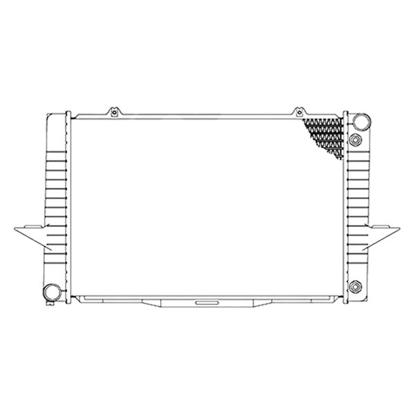 GPD® - Engine Coolant Radiator