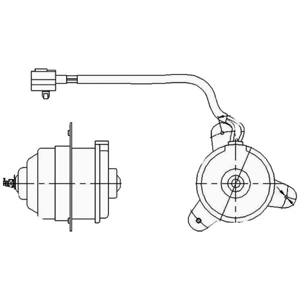 gpd® - Engine Cooling Fan Motor