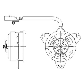 gpd® - Engine Cooling Fan Motor