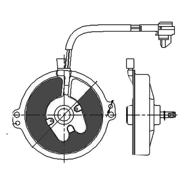 gpd® - Engine Cooling Fan Motor