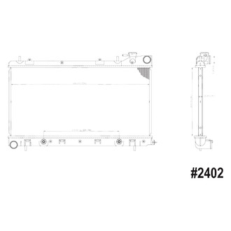 gpd® - Engine Coolant Radiator