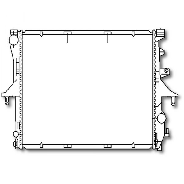 GPD® - Engine Coolant Radiator