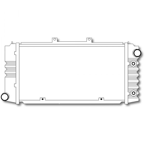 GPD® - Engine Coolant Radiator