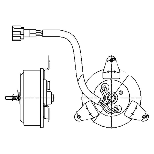 gpd® - Engine Cooling Fan Motor