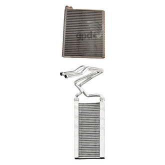 gpd® - A/C Evaporator Core and Heater Core Kit
