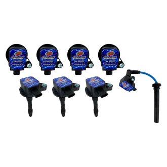 Granatelli Motor Sports® - Pro Series High Performance Coil-On-Plug Connection Kit with Coil Packs