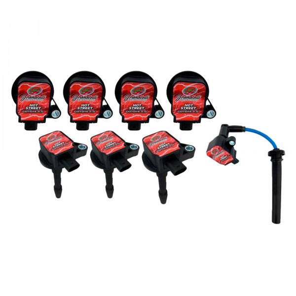 Granatelli Motor Sports® - Hot Street™ High Performance Coil-On-Plug Connection Kit With Coil Packs