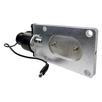 Granatelli Motor Sports® - Stainless Steel Single Oval Electronic Exhaust Cutout Valve (3" Diameter)