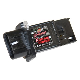 Granatelli Motor Sports® - Black Mass Air Flow Sensor with Cold Air Tuning