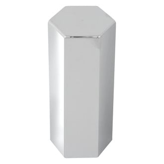 Grand General® - Chrome Flat Top Screw On Lug Nut Cover