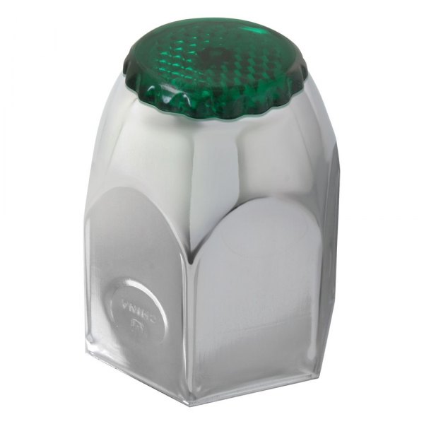 Grand General® - Green Reflector Style Push-On Lug Nut Cover