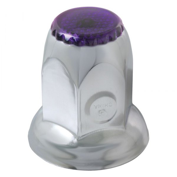 Grand General® - Purple Reflector Style Push-On Lug Nut Cover