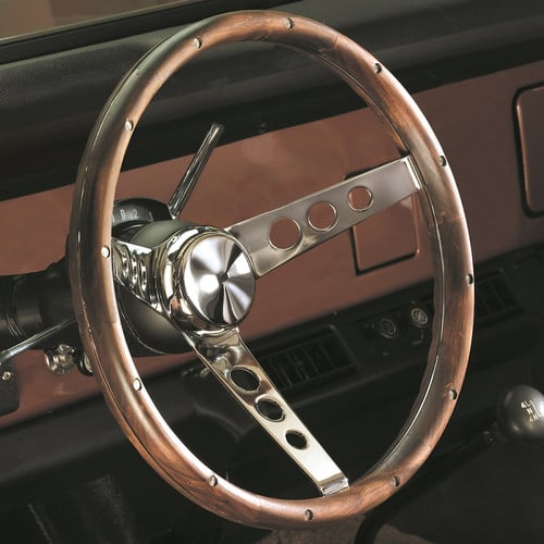 Grant® - 3-Spoke Classic Series Walnut Hardwood Steering Wheel