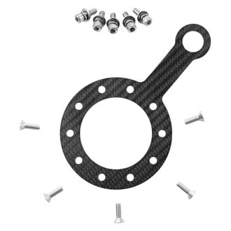 Grant® - 1-Hole Carbon Fiber Steering Wheel Switch Plate