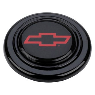 Grant® - Signature Style Horn Button with Red/Black Chevrolet Emblem