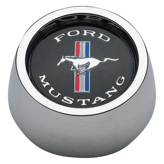 Grant® - Classic/Challenger Style Gray Cast Horn Button Ford Mustang Cast Horn Button