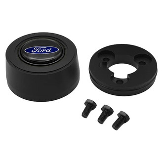 Grant® 5923 - Signature Billet Style Horn Button with Engraved Ford Logo