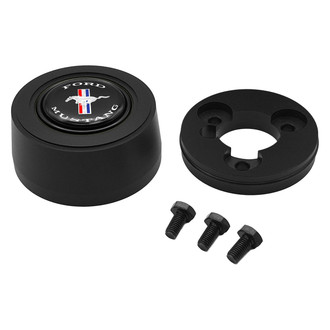 Grant® 5926 - Signature Billet Style Horn Button with Engraved Mustang Logo