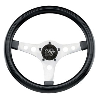 Grant® - 3-Spoke Performance Series GT Sport Black Cushioned Foam Steering Wheel
