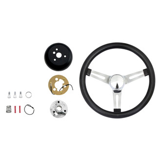 Grant® - 2-Pc Classic Series Slotted Spokes Steering Wheel Kit