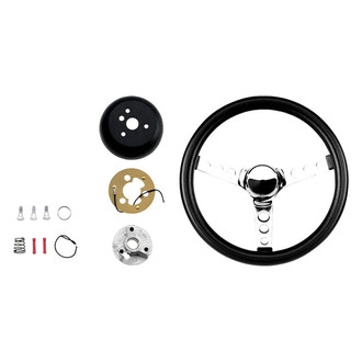 Grant® - 2-Pc Classic Series Perforated Spokes Foam Grip Steering Wheel Kit