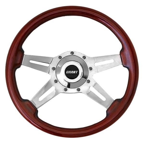 Grant® - 4-Spoke Le Mans Series Mahogany Wood Steering Wheel
