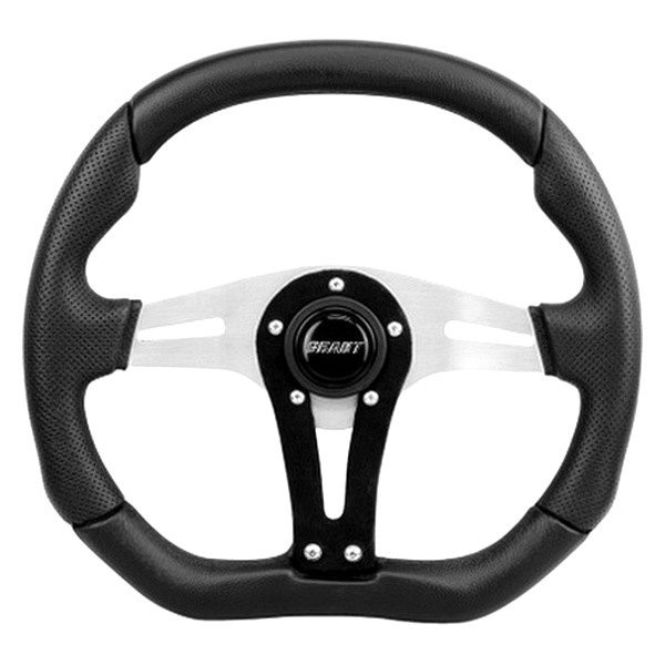 Grant® - 3-Spoke D Series Racing Steering Wheel with Black Accent Spoke