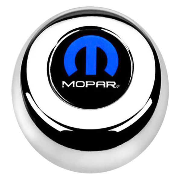 Grant® - Classic/Challenger Style Chrome Horn Button with Mopar Emblem