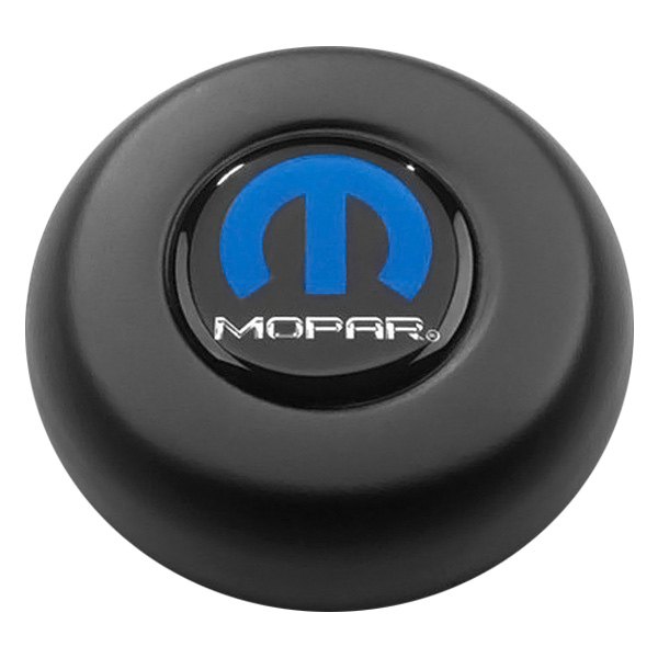 Grant® - Classic/Challenger Style Black Plastic Horn Button with Mopar Emblem