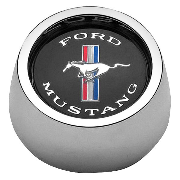 Grant® - Classic/Challenger Style Gray Cast Horn Button Ford Mustang Cast Horn Button