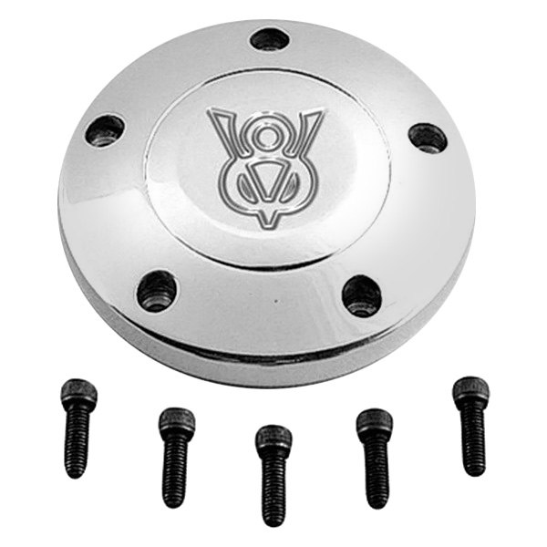 Grant® - Signature Billet Style Horn Button with Engraved Ford V8 Emblem