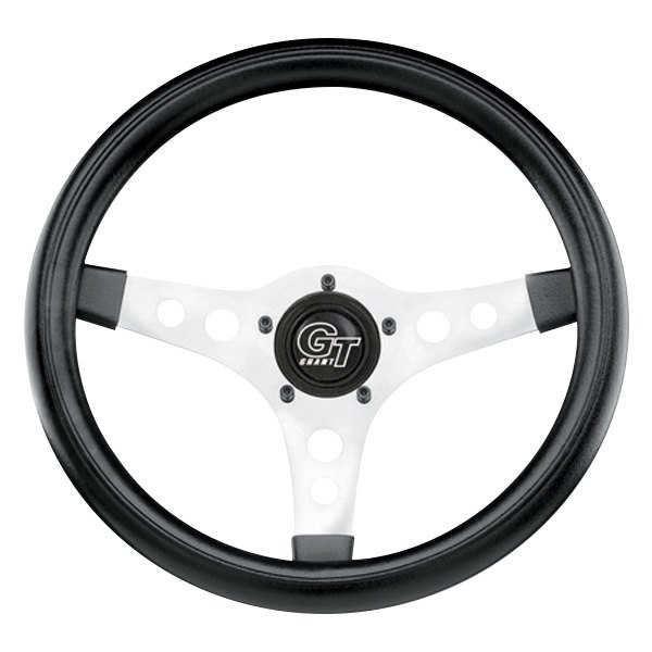Grant® - 3-Spoke Performance Series GT Sport Black Cushioned Foam Steering Wheel