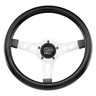 Grant® - 3-Spoke Performance Series GT Sport Black Cushioned Foam Steering Wheel