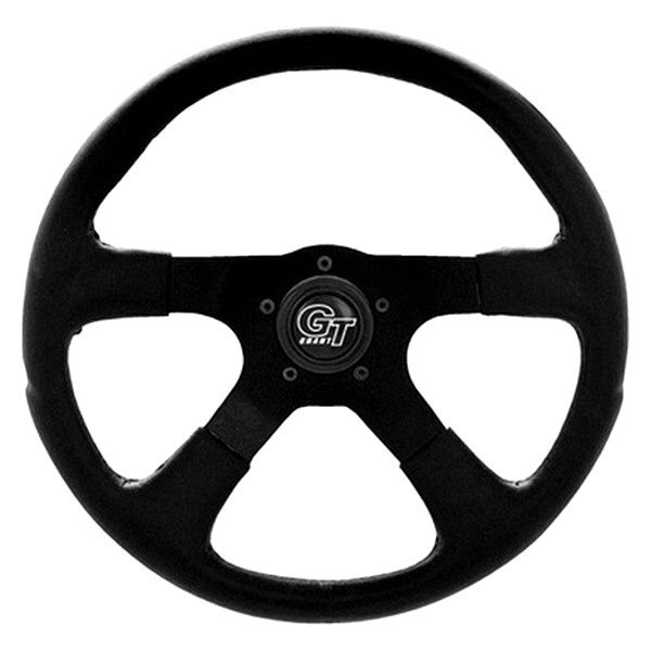Grant® - 4-Spoke GT Rally Series Black Polyurethane Steering Wheel