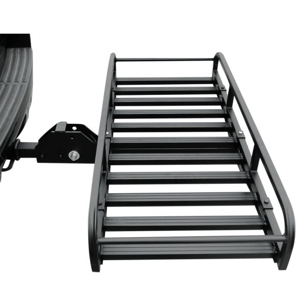 folding hitch rack