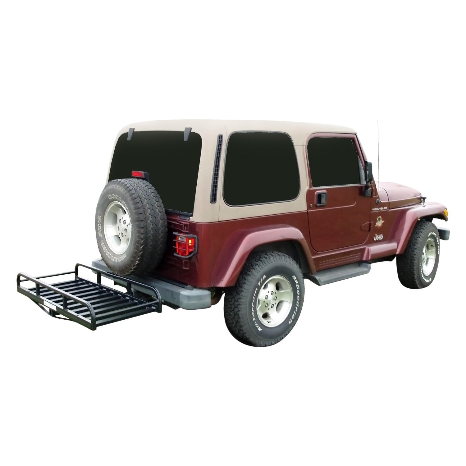 Great Day® HNR1000TLB - Hitch-N-Ride™ Hitch Cargo Carrier for 2