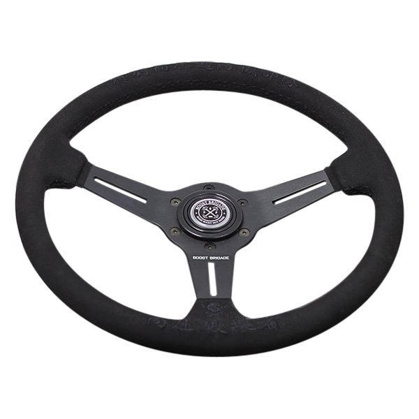 GReddy® - Suede Black Steering Wheel