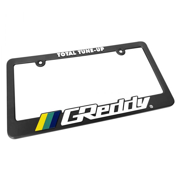 GReddy® - Total Tune Up License Plate Frame with 3-Color with Greddy Letters