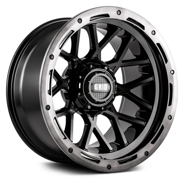 GRID OFF-ROAD® - GD13 Gloss Black with Double Dark Tint Lip