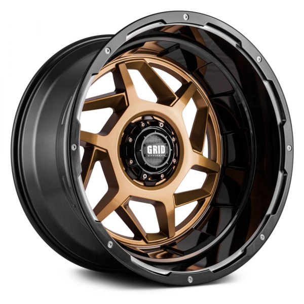 GRID OFF-ROAD® - GD14 Gloss Bronze with Matte Black Lip