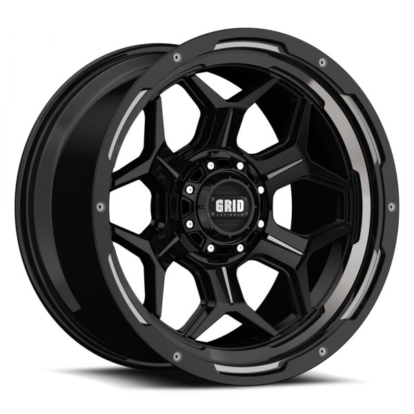 GRID OFF-ROAD® - GD16 Gloss Black with Double Dark Tint