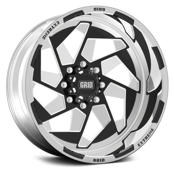 GRID OFF-ROAD® - GF-M18 High Polish with Black Accents