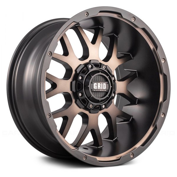 GRID OFF-ROAD® - GD2 Matte Black with Bronze Face