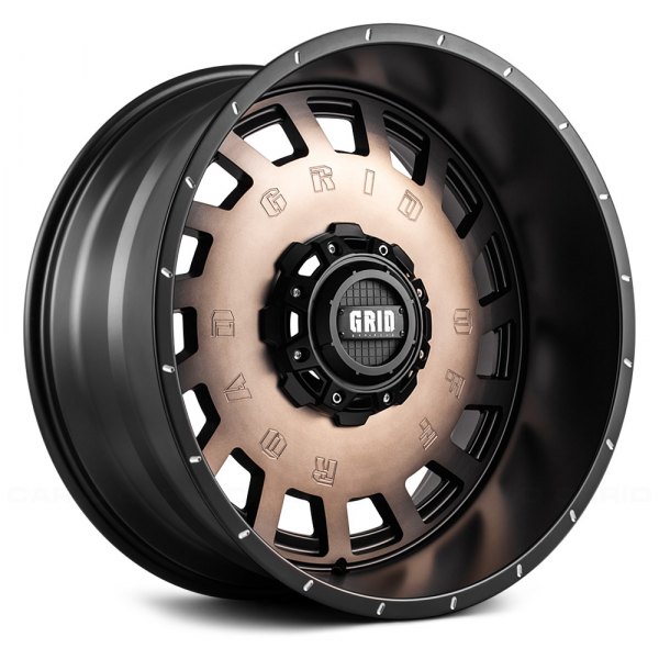 GRID OFF-ROAD® - GD3 Matte Black with Bronze Face