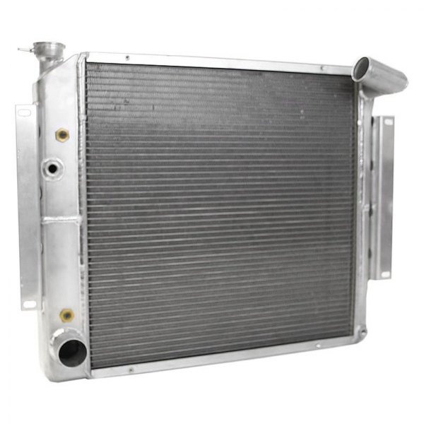 Griffin Thermal® - High Performance Direct Fit Radiator with Transmission Cooler, 21.63" x 22.29" x 2.68"