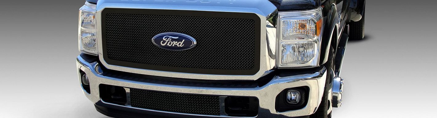Ford F-550 CNC Machined Grilles - 2013