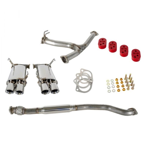 GrimmSpeed® - 304 SS Cat-Back Exhaust System, Subaru WRX