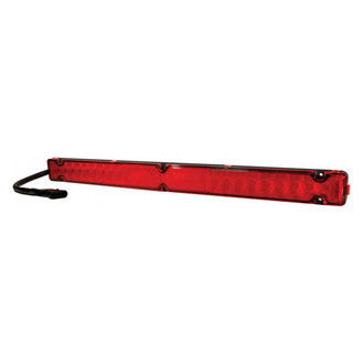 Grote® - Fontaine™ 24" Red Rectangular Bolt-on Mount Combination Tail Light Bar