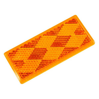 Grote® - Stick-On Rectangular Reflector